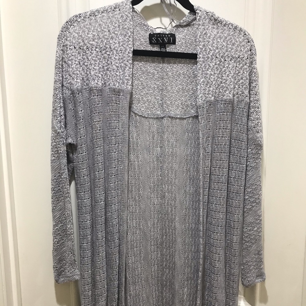 Aeropostale Grey Long Sweater